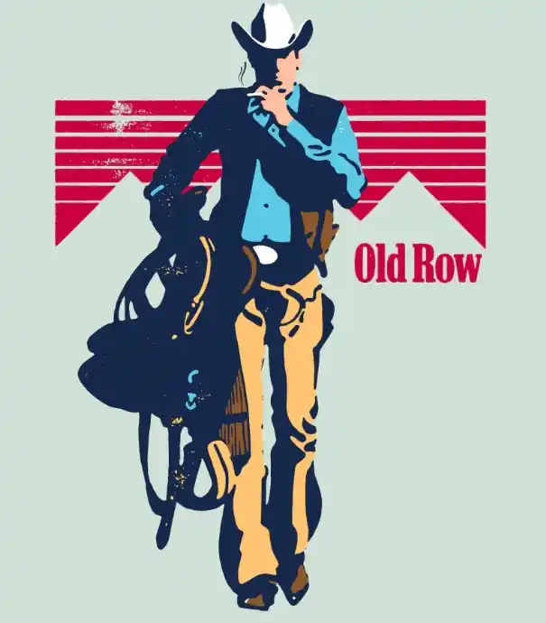 Cowboy 5.0 Pocket Tee Shirt by Old Row