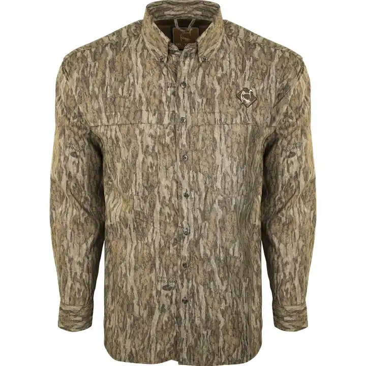 Mesh Back Flyweight Shirt 2.0 Youth by Drake Waterfowl