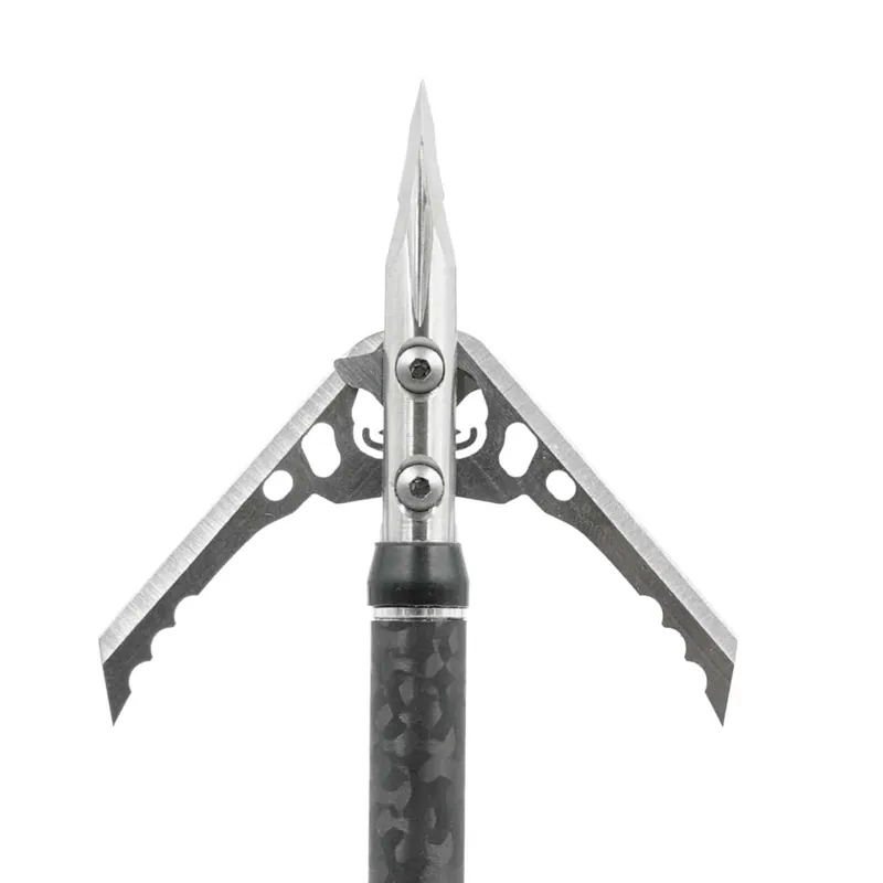 100gr Hypodermic Trypan No Collar 2 Blade Broadhead by Rage