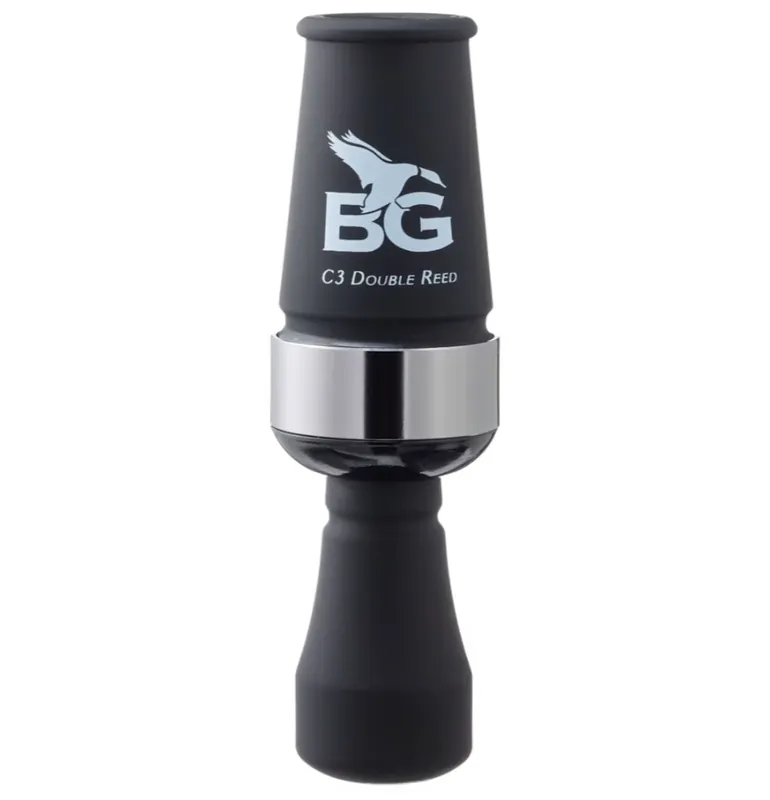 Black C3 Double Reed Duck Call by Buck Gardner