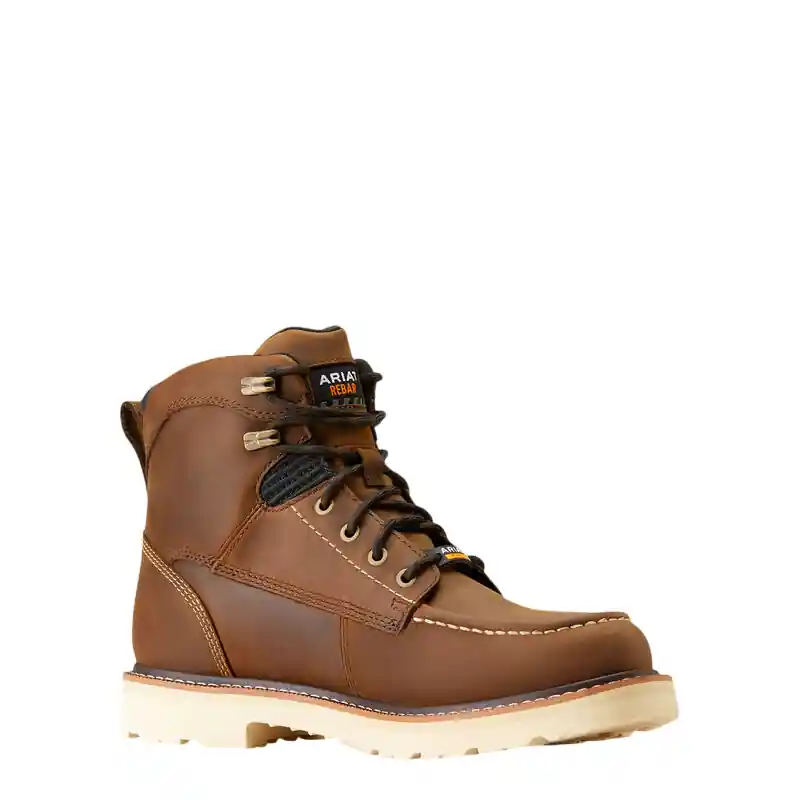 Men‘s 16 Inch Rebar Lift Leather Waterproof Boots by Ariat