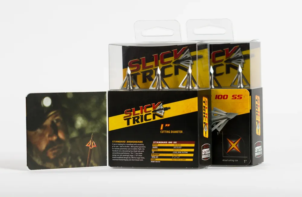 100gr Pro Series Standard Broadheads by Slick Trick