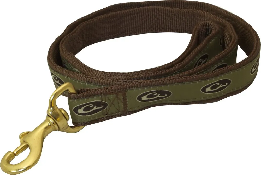 4‘ Brown Dog Leash by Drake