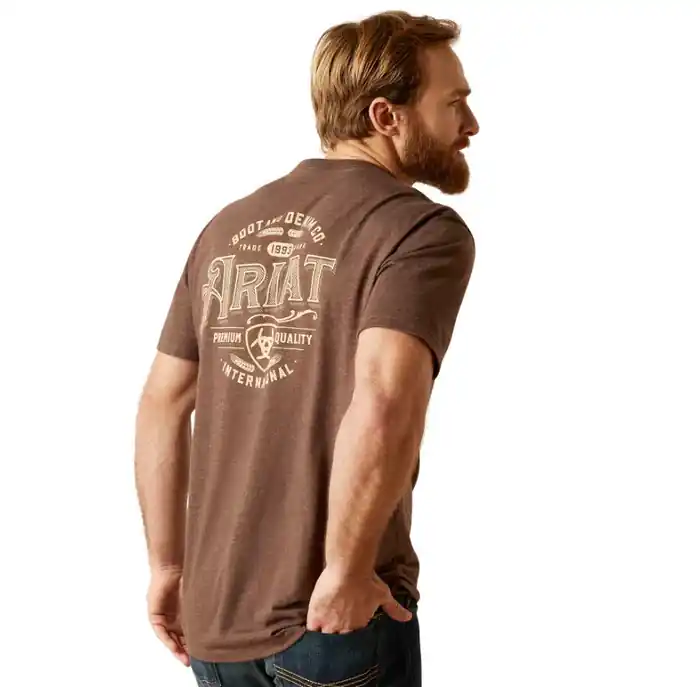 Western Wheat Short Sleeve Tee Shirt by Ariat