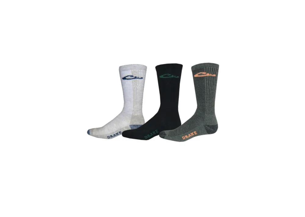 Drake 40% Wool Blend Casual Socks