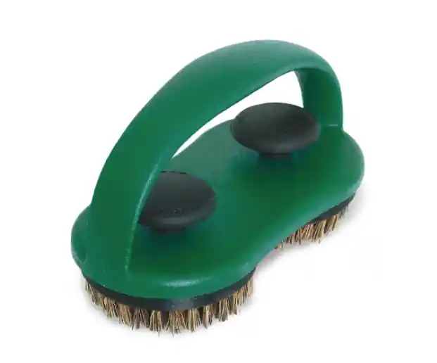 SpeediClean Palmyra Bristle Dual Brush Grid Scrubber by Big Green Egg