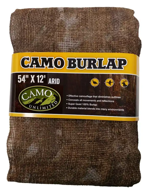 Camo Unlimited Marsh Burlap 54"x12‘