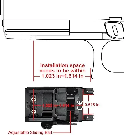 PL Mini 2 Valkyrie 600 Lumen Magnetic USB Rechargable Compact Weaponlight by OLIGHT