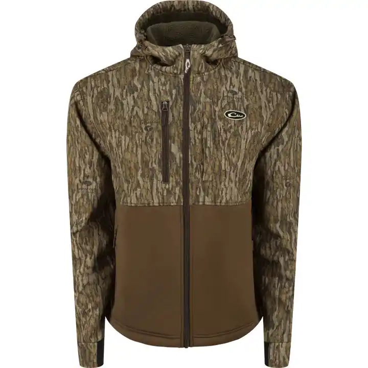 MST Hole Shot Hooded Windproof Eqwader Full Zip Jacket by Drake