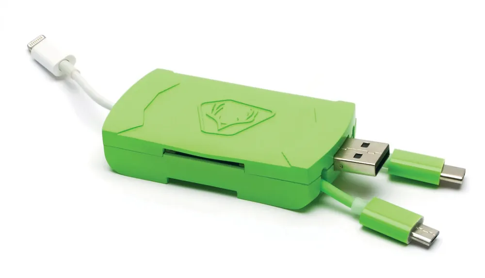 4 in 1 USB Card Reader by Home Made Easy