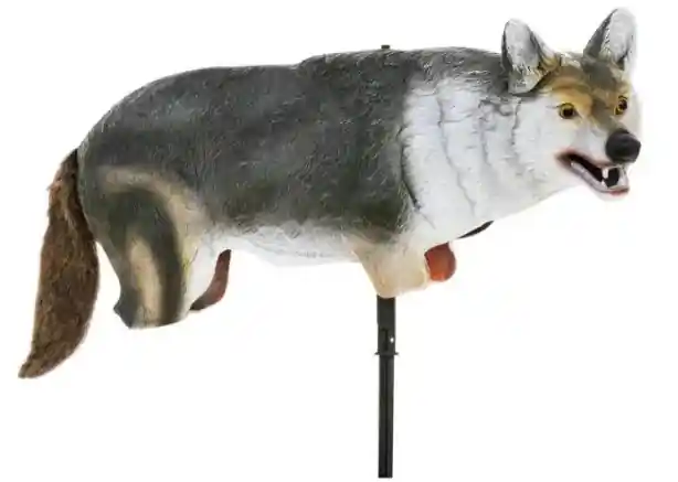 Lucky Duck Yote Coyote Decoy