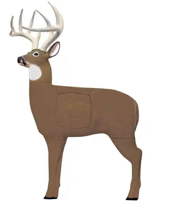 Field Logic Pre Rut Buck with 4 Sided Vital 3D Deer Target by GlenDel