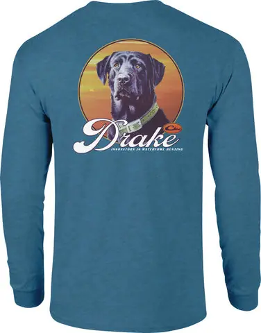 Vintage Dog Long Sleeve Tee by Drake Waterfowl