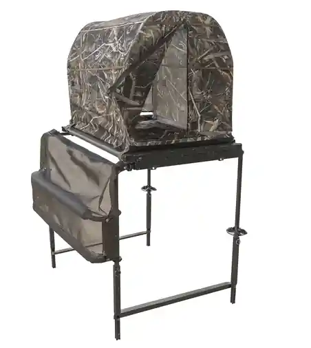 Drake Ghillie Deluxe 7-Way Dog Hide & Platform Combo