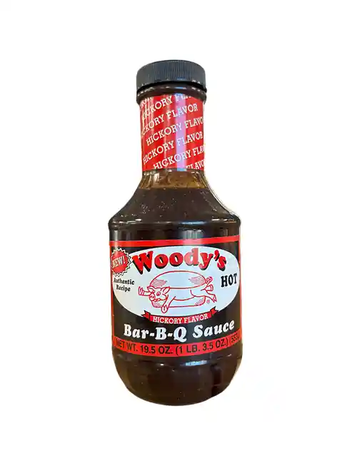 Hickory Flavored Hot BBQ Sauce by Woody‘s