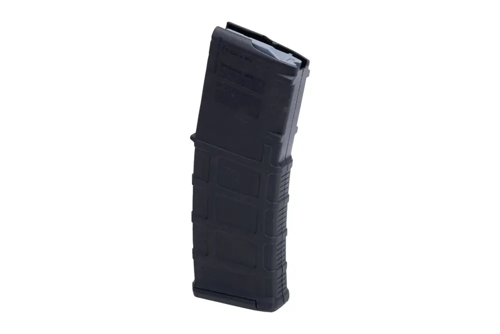 Black PMAG 30 AR-15 and M4 Gen M3 5.56 NATO Rifle Magazine by Magpul