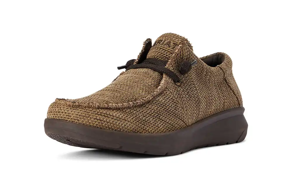 Men‘s Heather Tan Hilo Stretch Lace Shoe by Ariat