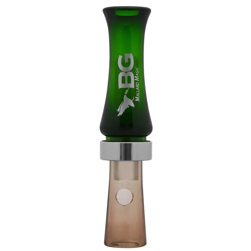 Camo Green/Smoke Mallard Magic Poly Call by Buck Gardner