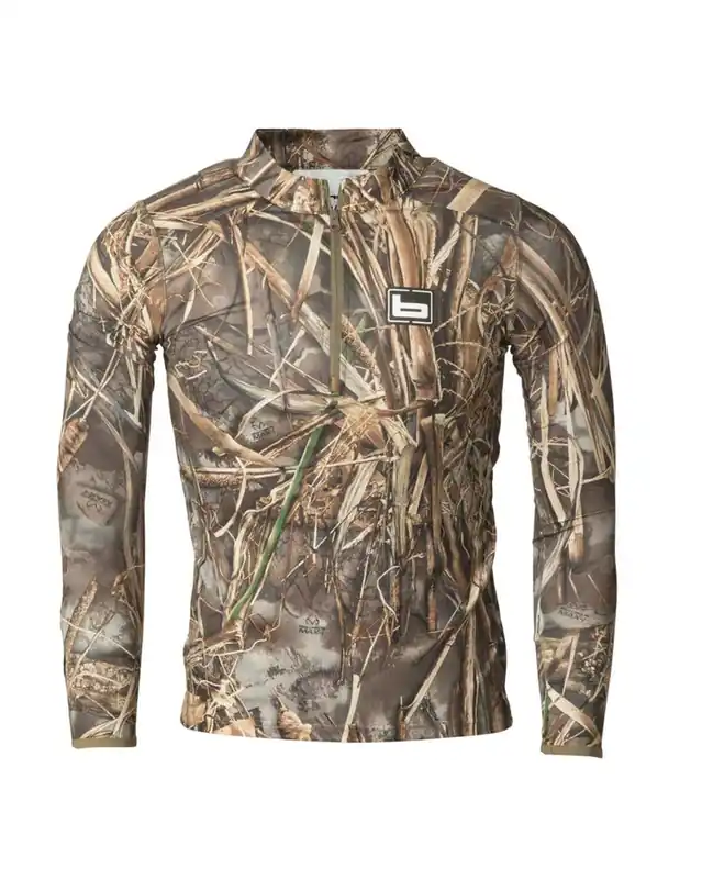 Youth Tec Stalker Quarter Zip Long Sleeve Pullover by Banded