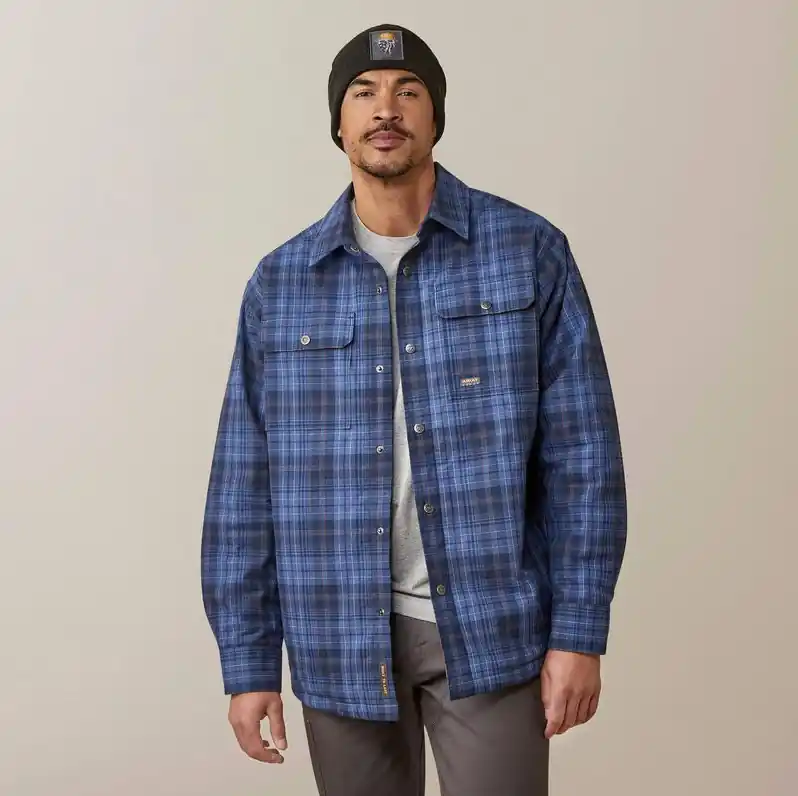 Flannel Insulated Shirt Jacket by Ariat