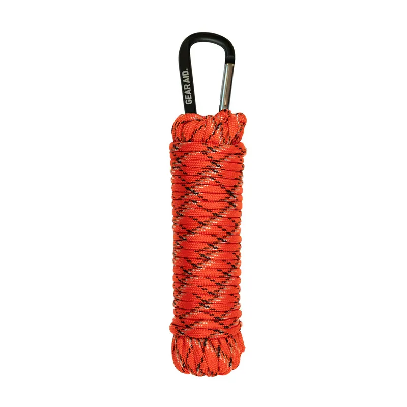 30 Foot Reflective Orange Medium Duty 550 Paracord by Gear Aid