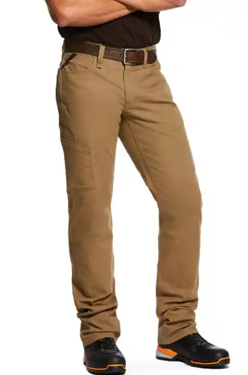 Men‘s Rebar M4 Low Rise DuraStretch Made Tough Stackable Straight Leg Pants by Ariat