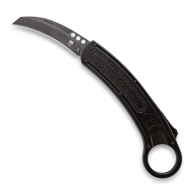 Karambit with D2 Stonewash Blade by Cobratec