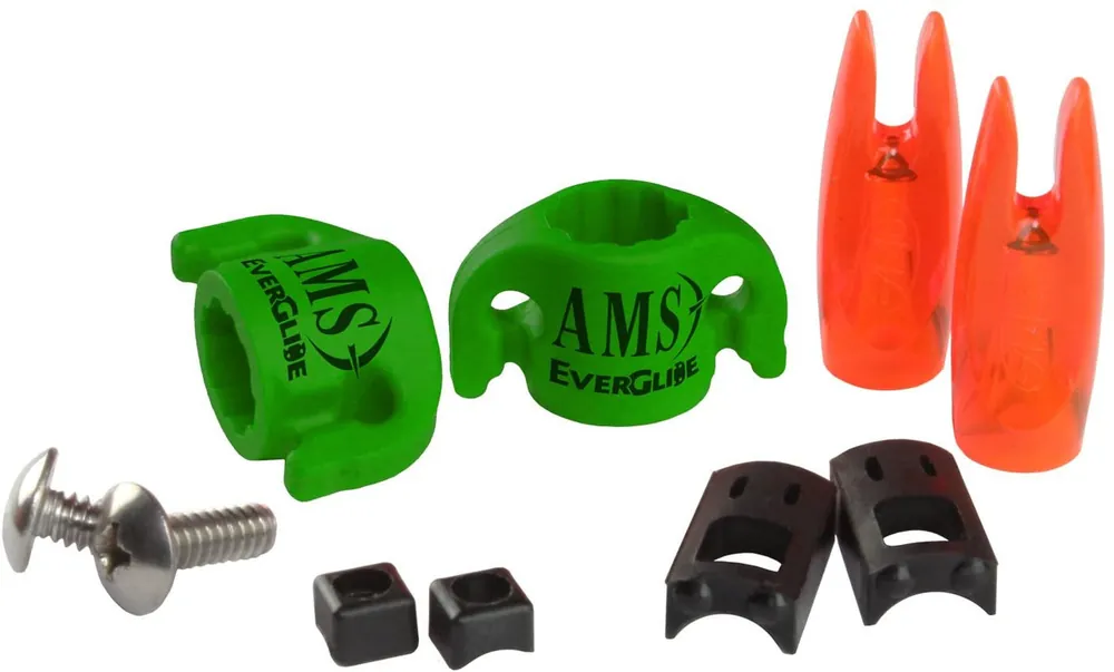 5/16 Inch EverGlide Safety Slide in Green by AMS Bowfishing