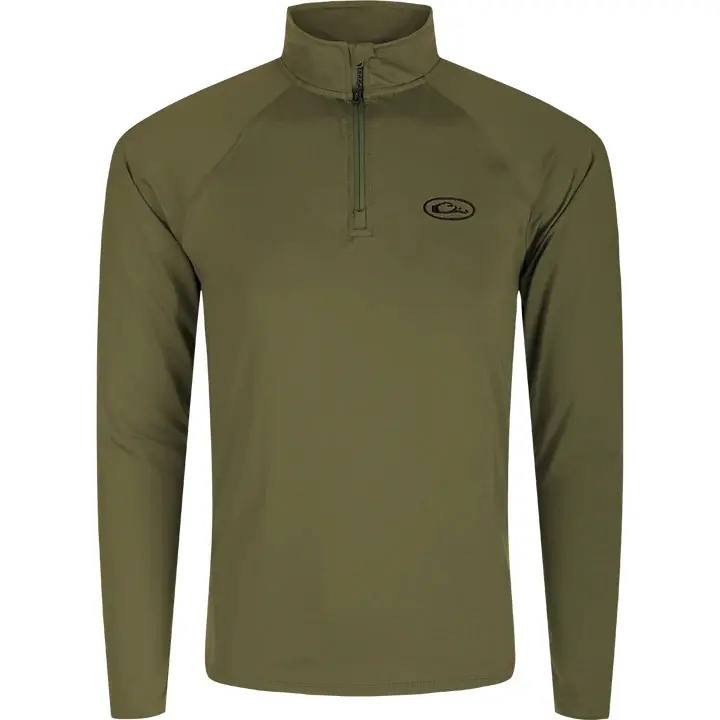 Microlite Performance Solid 1/4 Zip by Drake