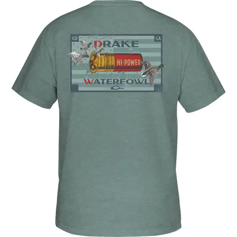 Hi Power Shell Short Sleeve Tee by Drake