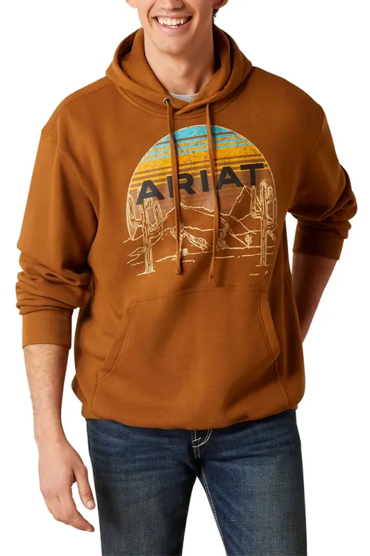 Desert Sunrise Chesnut Hoodie by Ariat