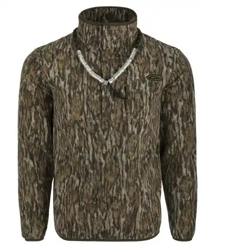 MST Camp Fleece 1/4 Placket Pullover by Drake