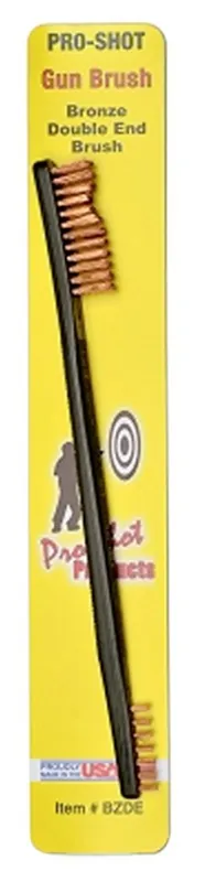 Gun Brush Double End in Bronze by Pro-Shot