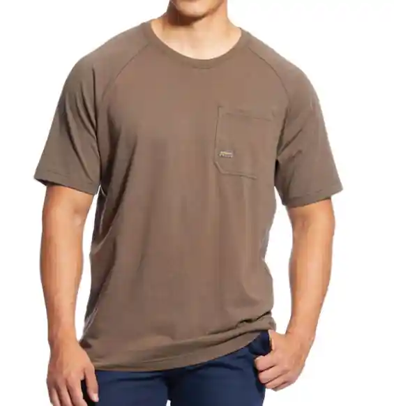Ariat Rebar Cotton Strong T-Shirt - Moss