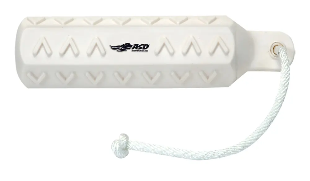 2 inch White Training HexaBumper Dog Toy by Avery