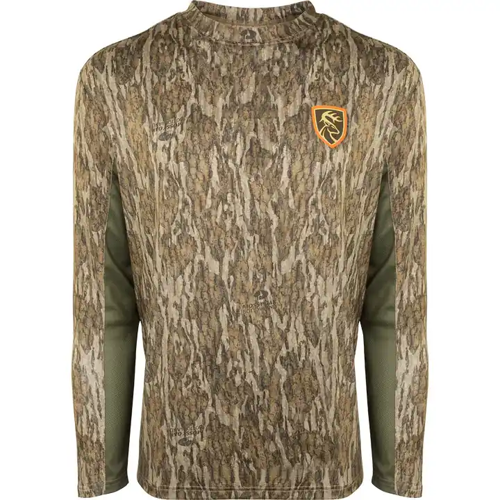 Nontypical Preformance Long Sleeve Crew Shirt with Agion Active XL by Drake