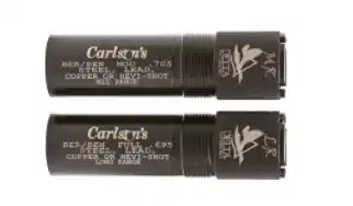 Carlson‘s Delta Waterfowl 2 Pack 12 Gauge Medium and Long Range Waterfowl Choke Extended Non-Ported for Retay