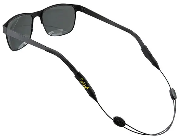 Black 16 Inch Universal Steel Eyewear Retainers by Cablz