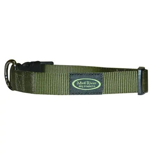 Bootlegger Collar L or XL in Green by Mud River