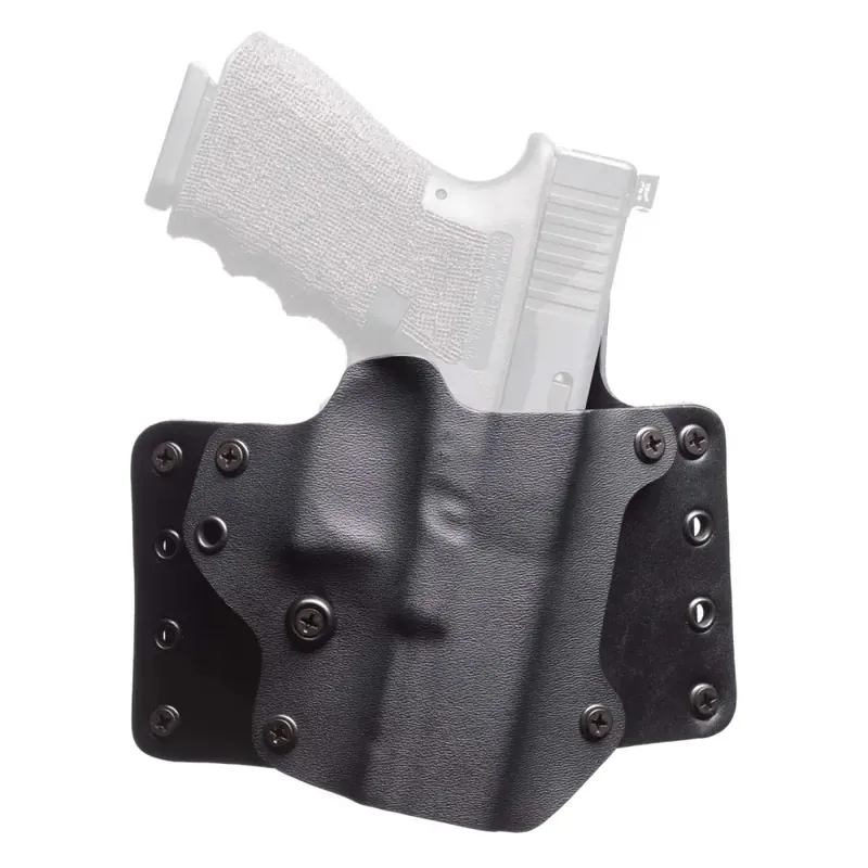 Sig Sauer P226 Leather Wing Outside the Waistband Right Handed Holster by BlackPoint Tactical
