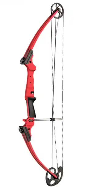 Cherry Red Right Handed Compound Bow by Genesis Archery