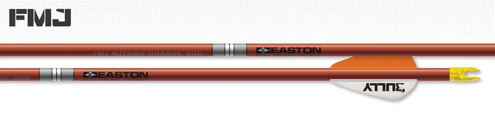 5MM FMJ Autumn Orange Arrows by Easton Archery