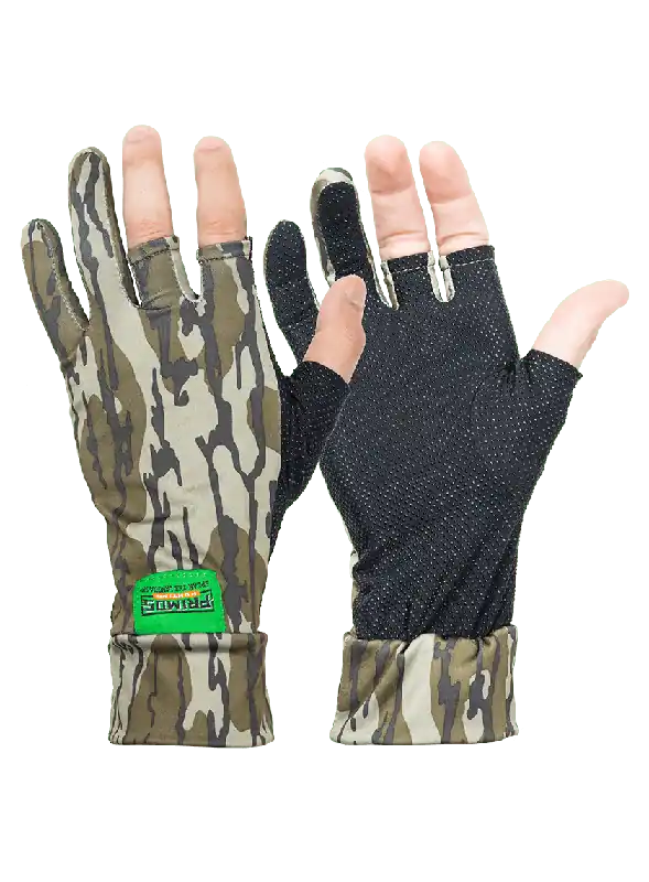 Stretch Fingerless Gloves in Bottomland by Primos