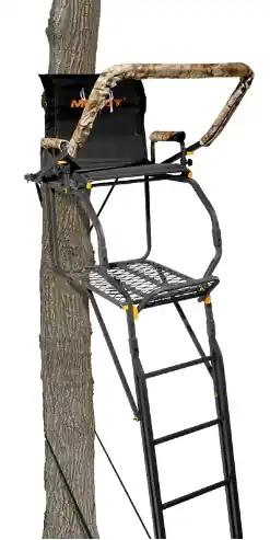 Skybox Deluxe 20 Foot Single Man Ladder Stand by Muddy Outdoors