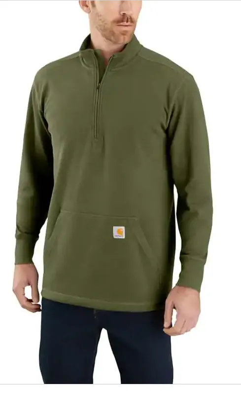 Heavyweight Half Zip Long Sleeve Thermal Shirt by Carhartt
