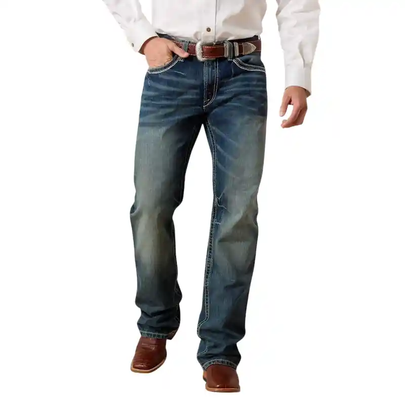 Men‘s M4 Low Rise Coltrane Boot Cut Jeans by Ariat