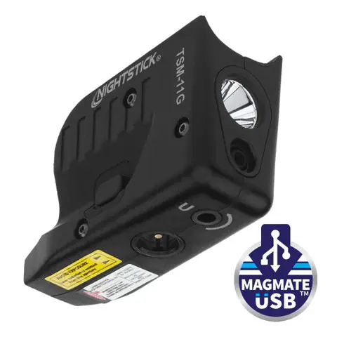 Subcompact Tactical Light with Green Laser by Nightstick