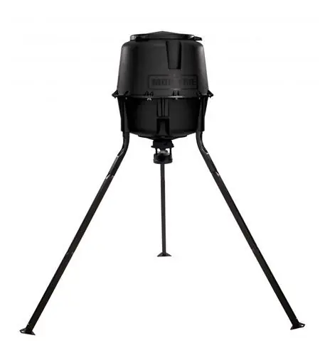 30-Gallon Tripod Deer Feeder