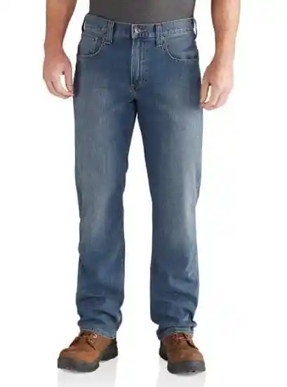 Rugged Flex Relaxed Fit Straight Leg Jeans by Carhartt
