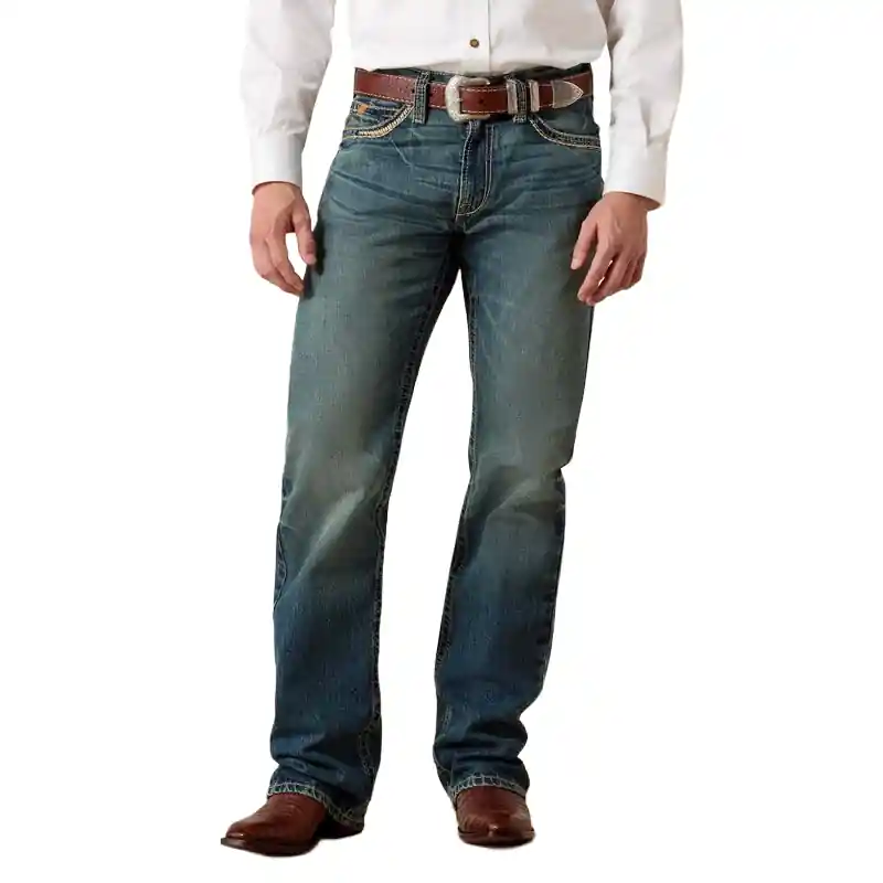 Men‘s M5 Slim Stackable Straight Leg Jeans by Ariat